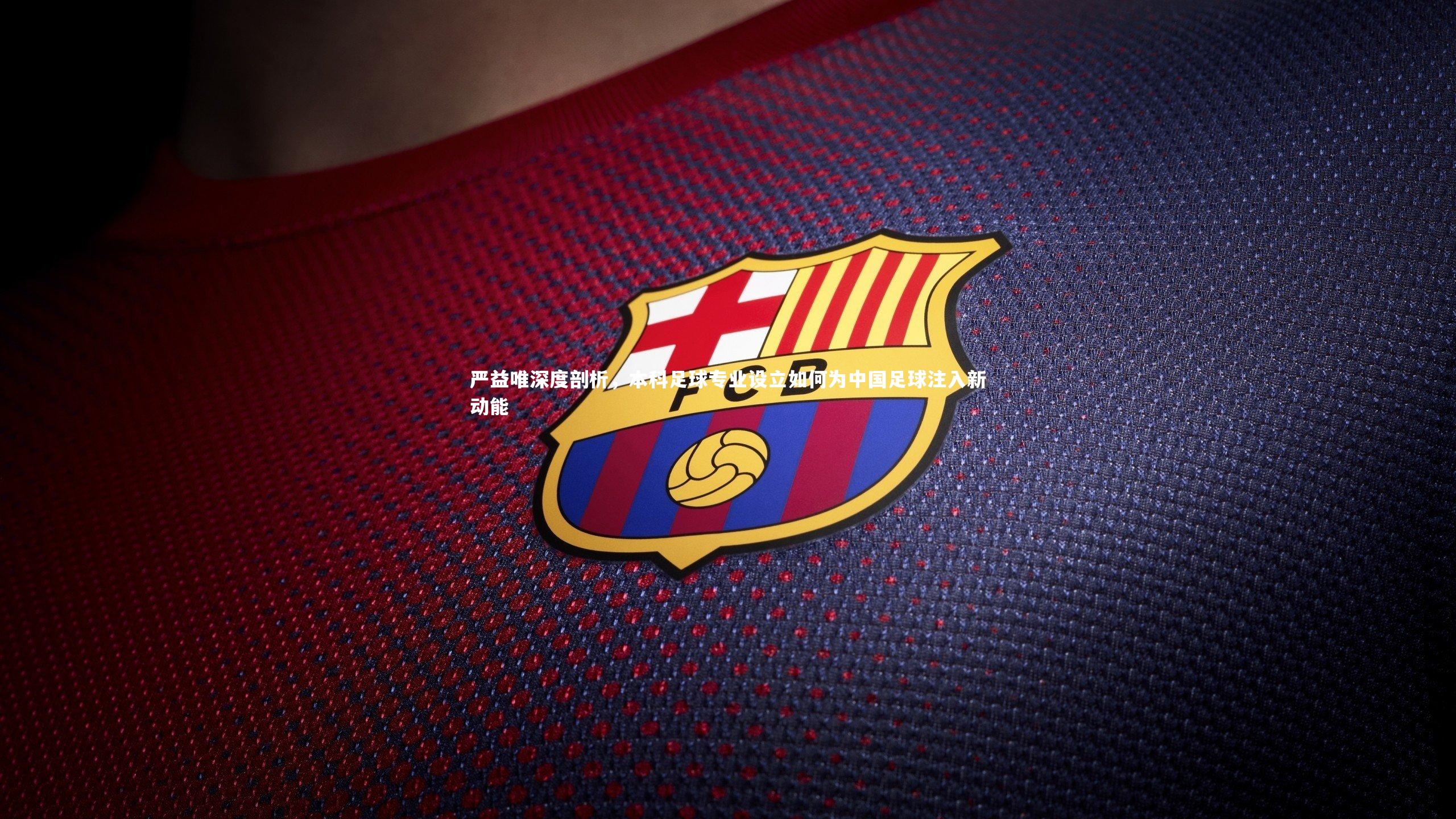 金年会_严益唯深度剖析，本科足球专业设立如何为中国足球注入新动能